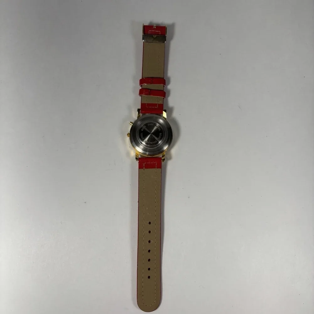 japan movt quartz Reindeer Christmas  Wristwatch Women's Plays Jingle Bells